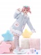 Fall Winter Sweet Cute Soft Girl Kawaii Fashion Lolita Warm Cat Paw Pocket Woolen Coat