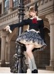 Eternal Night Banquet Series Sweet Cool Cute Lace Embroidery Gothic Lolita Gray Ruffle Fluffy Ballet Short Skirt