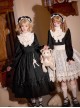 Twilight Choir Series Classic Lolita Sweet Retro Doll Sense Slightly Transparent Lace Apron