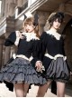 Eternal Night Banquet Series Gothic Lolita Tuxedo Ouji Fashion Puff Sleeves Versatile Elegant Suit Coat