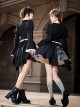 Eternal Night Banquet Series Gothic Lolita Tuxedo Ouji Fashion Puff Sleeves Versatile Elegant Suit Coat