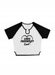 The Possibility Of Love Sweet Cool Stitching Hollow Heart Shape Kawaii Fashion Slim Short Sleeves T Shirt