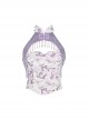 Agarwood Series Purple Dragon Pattern New Chinese Style Buttoned Halter Neck Sleeveless Cheongsam Slim Top