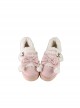 Winter Bear Series Kawaii Fashion Cute Daily Plush Low Top Flat Heel Thick Sole Snow Boots