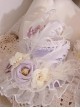 Ballet Series Gorgeous Palace Style Chiffon Lace Sweet Lolita Hairpin Cute Cake Hat