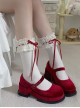 Gentle Ballet Style Versatile Daily Sweet Lolita Lace Ruffles Ribbon Bowknot Short Socks