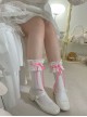 Gentle Ballet Style Versatile Daily Sweet Lolita Lace Ruffles Ribbon Bowknot Short Socks