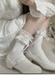 Gentle Ballet Style Versatile Daily Sweet Lolita Lace Ruffles Ribbon Bowknot Short Socks