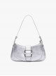 Retro Minimalist Style Unique PU Texture High Grade Metal Lock Kawaii Fashion Shoulder Crossbody Bag