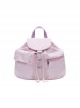 Daily Versatile Three Dimensional Pocket Button Drawstring Design Nylon Material Kawaii Fashion Backpack