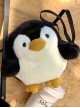 Plush Penguin Shaped Cute Cartoon Doll Kawaii Fashion Crossbody Bag Cellphone Bag