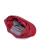 Daily Lazy Red Retro Suede Casual Versatile Large Capacity Kawaii Fashion Shoulder Bag