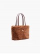 Casual Simple Imitation Lamb Wool Soft Plush Small Daily Versatile Kawaii Bag