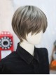 Mist Series Korean Style Mint Beige Brown Daily Handsome Short Hair Ouji Fashion Wig