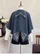 Narrative Poem Series Young Master Prince Ouji Fashion Handsome Shirt Cape Lapel Vest Shorts Set