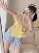 Mini Pie Star Pancakes Series Sweet Lolita Cute Versatile Soft Girl Original Shoulder Handbag