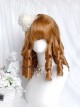 Pearl Girl Series Vintage Elegant Classic Lolita Golden Brown Roman Curls Exquisite Doll like Wig