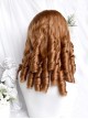 Pearl Girl Series Vintage Elegant Classic Lolita Golden Brown Roman Curls Exquisite Doll like Wig