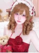 Pearl Girl Series Vintage Elegant Classic Lolita Golden Brown Roman Curls Exquisite Doll like Wig