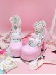 Broken Angel Series Sweet Lolita High Platform Barbie Pink High Heels Edgy Cool Girl Style Shoes