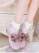 Little Butterfly Series Charming Sweet Lolita Ribbon Bowknot Shoe Clips Crisscross Straps Cute Mary Jane Shoes