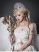 Astoria Series Classic Lolita Light Golden Noble Alloy Grand Angel Wings Scepter