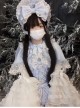 Love Prelude Series Sweet Lolita Silky Satin Princess Kawaii Lace Peter Pan Collar Short Cape Cloak