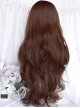 Antique Curls Series Elegant Vintage Classic Lolita Chestnut Brown Layered Long Curly Wig