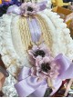 Handmade Classic Lolita Elegant Flowers Pastoral Lace Ruffles Chic Straw Braid Bonnet Hat