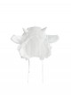 Doll Setting Sweet Lolita Kawaii Fashion Soft Cuddly Japanese Style White Lace Lamb Ear Hat