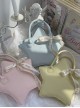 Original Kawaii Exquisite Little Star Shape Sweet Lolita Satin Ribbon PU Single Shoulder Crossbody Bag