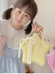 Original Kawaii Exquisite Little Star Shape Sweet Lolita Satin Ribbon PU Single Shoulder Crossbody Bag