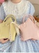 Original Kawaii Exquisite Little Star Shape Sweet Lolita Satin Ribbon PU Single Shoulder Crossbody Bag