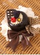 Sweet Celebration Series Sweet Lolita Cute Simulation Cream Cake Fruit Biscuit Chocolate Bowknot Lace Hair Clip