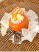 Sweet Celebration Series Sweet Lolita Cute Simulation Cream Cake Fruit Biscuit Chocolate Bowknot Lace Hair Clip