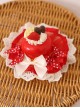 Sweet Celebration Series Sweet Lolita Cute Simulation Cream Cake Fruit Biscuit Chocolate Bowknot Lace Hair Clip