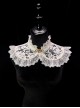 Butterfly Whisper Series Dreamy Sweet Lolita Chinese Style Delicate Lace Ruffle Doll Collar