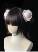 Butterfly Whisper Series Sweet Lolita Chinese Style Dreamy Lace Ruffle Headdress Hair Bun Cover