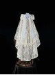 Butterfly Whisper Series Sweet Lolita Chinese Style Bowknot Classic Lace Dreamy Ethereal Veil Headdress