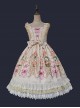 Fairytale Town Dance Party Series JSK Tea Party Classic Lolita Sling Dress