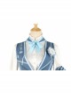 Alice Detective Series Embroidery Prince Retro Lolita Blue Vest