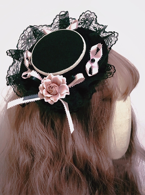Lolita handmade hairpinオーダーメイド可٩و