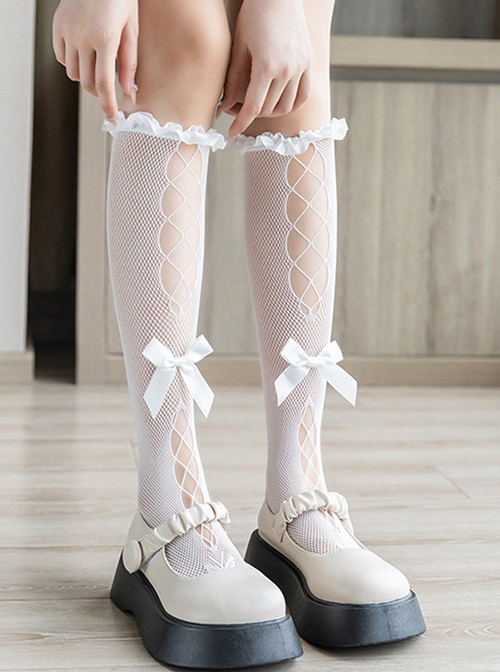White Lace Socks,girls Tights,pantyhose Lolita Lace Tight,cute Hollow  Cosplay Tight -  Australia