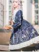 Astrology College Series OP Sweet Lolita Long Sleeve Dress