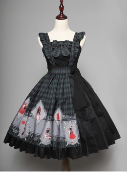 Ten Little Indians Series JSK Gothic Lolita Sling Dress