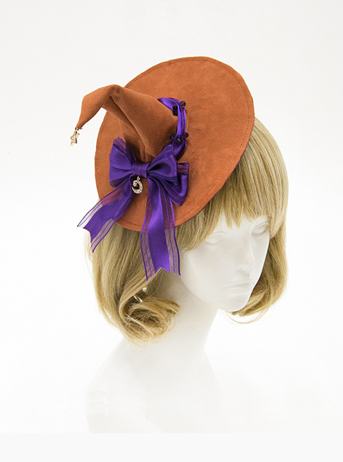 Halloween Witch Gothic Lolita Mini Pointed Hat