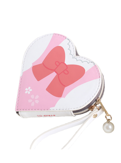 Fashion Card Captor Sakura Series Printing Heart-shaped Sweet Lolita Card Package