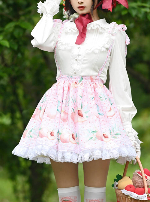 lolita ruffle skirt