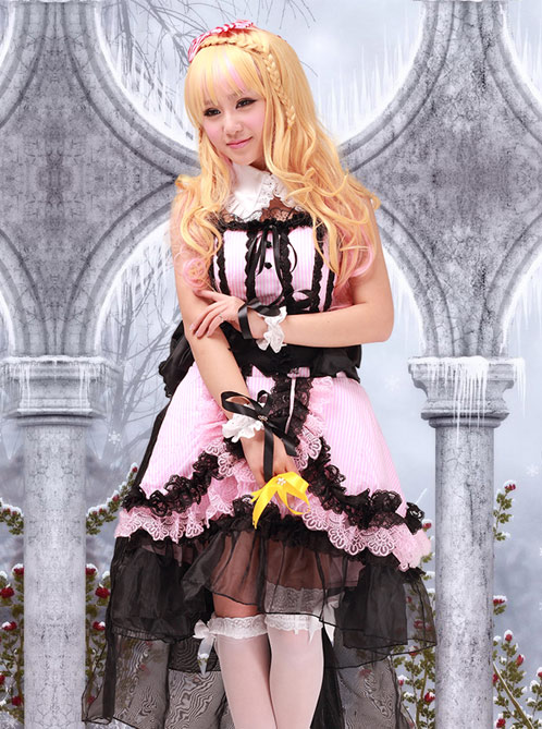 The Super Dimension Fortress Macross Sheryl Anime Lolita Cosplay Costume