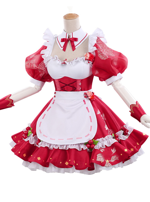 lolita cherry dress